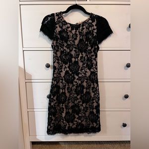 Forever 21 black lace dress